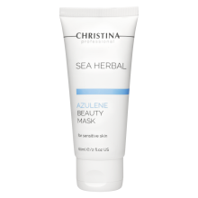 CHRISTINA Sea Herbal Beauty Mask Azulene for sensitive skin Маска красоты на основе морских трав для чувствительной кожи «Азулен» 60 мл.