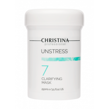 CHRISTINA Unstress CLARIFYING MASK Очищающая маска (шаг 7), 250 мл