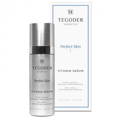 Tegoder Крем-эмульсия для сухой и чувствительной кожи с витаминами "Perfect Skin I Vitamin Serum" 30мл