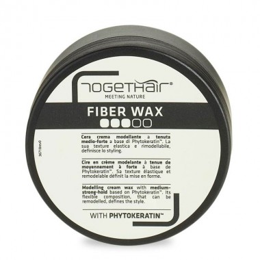 TOGETHAIR Fiber wax Моделирующий воск-паутинка средне-сильной фиксации 100мл.