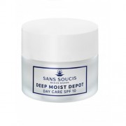 Sans Soucis Deep moist depot Дневной антивозрастной увлажняющий крем-сияние SPF 10 50 мл.