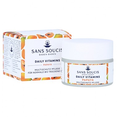 Sans Soucis Daily vitamins Крем мультизащитный 24 часа с экстрактом папайи 50мл.