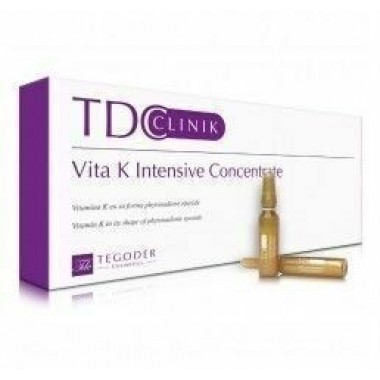 Tegoder Интенсивный концентрат с витамином К "Vita K Intensive Concentrate" 12*2 мл.