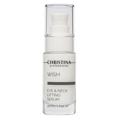 CHRISTINA Wish Eyes & Neck Lifting Serum Подтягивающая сыворотка для кожи вокруг глаз и шеи 30 мл.